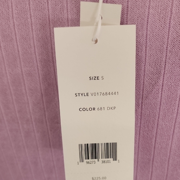 Vince Sheer Long Sleeve Crewneck Top Size S - Picture 2 of 7